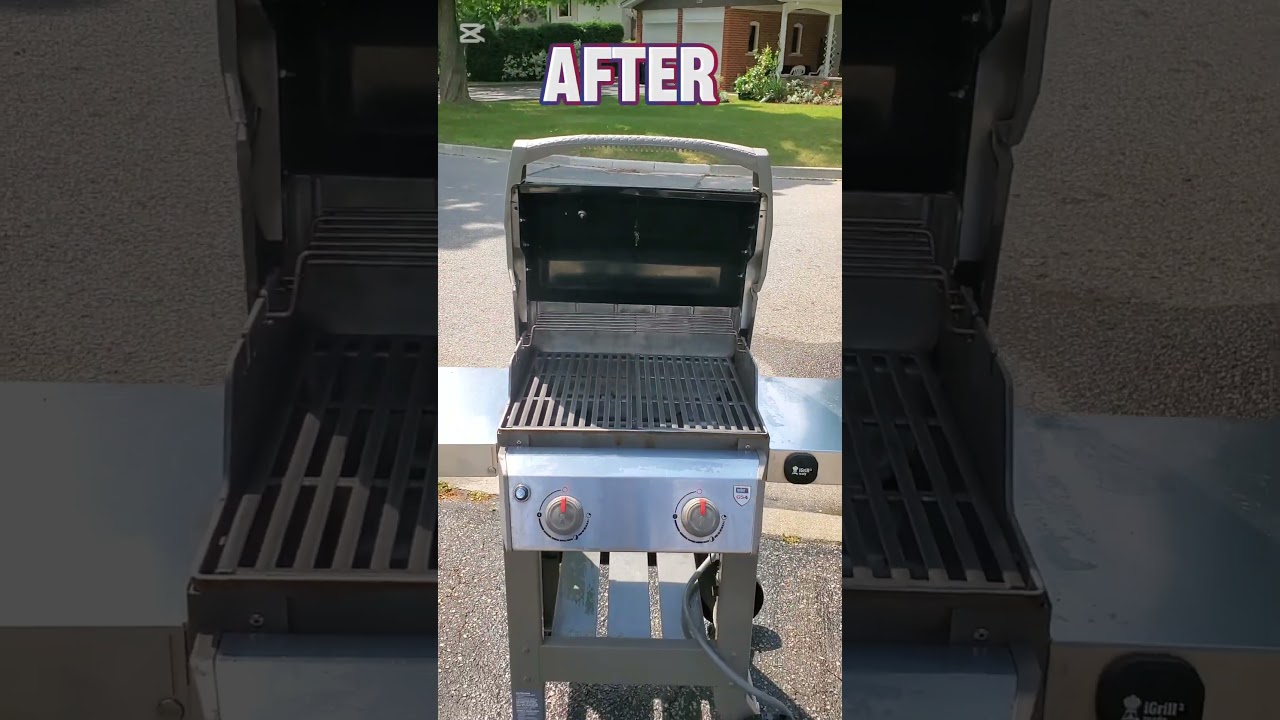 Weber Deep Cleaning many bbq videos on the way