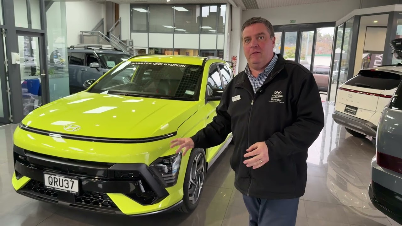 RED HOT! 2024 Hyundai Kona Active N-Line demo unit available!