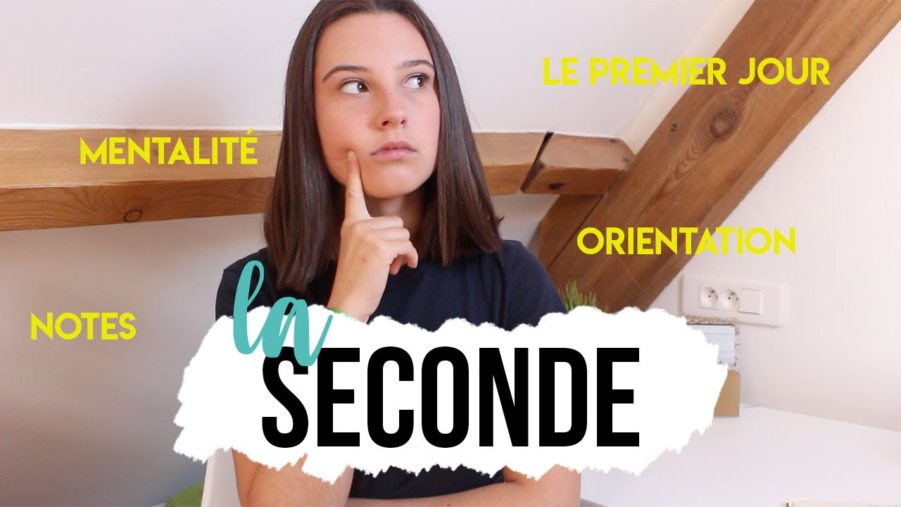 LA SECONDE : PREMIER JOUR, NOTES, MENTALITE, NOUVEAU BAC...