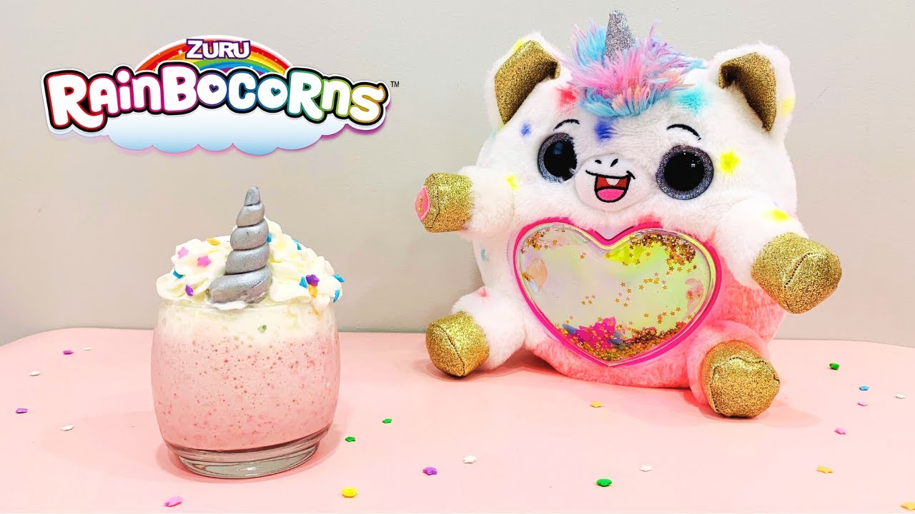 Unicorn Strawberry Milkshake Recipe | Inspired by Rainbocorns Sweet Shake Suprise Rocky