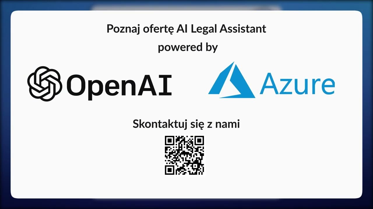 AI Legal Assistant by Sii - witamy w świecie, w kt&oacute;rym sztuczna inteligencja spotyka się z prawem!