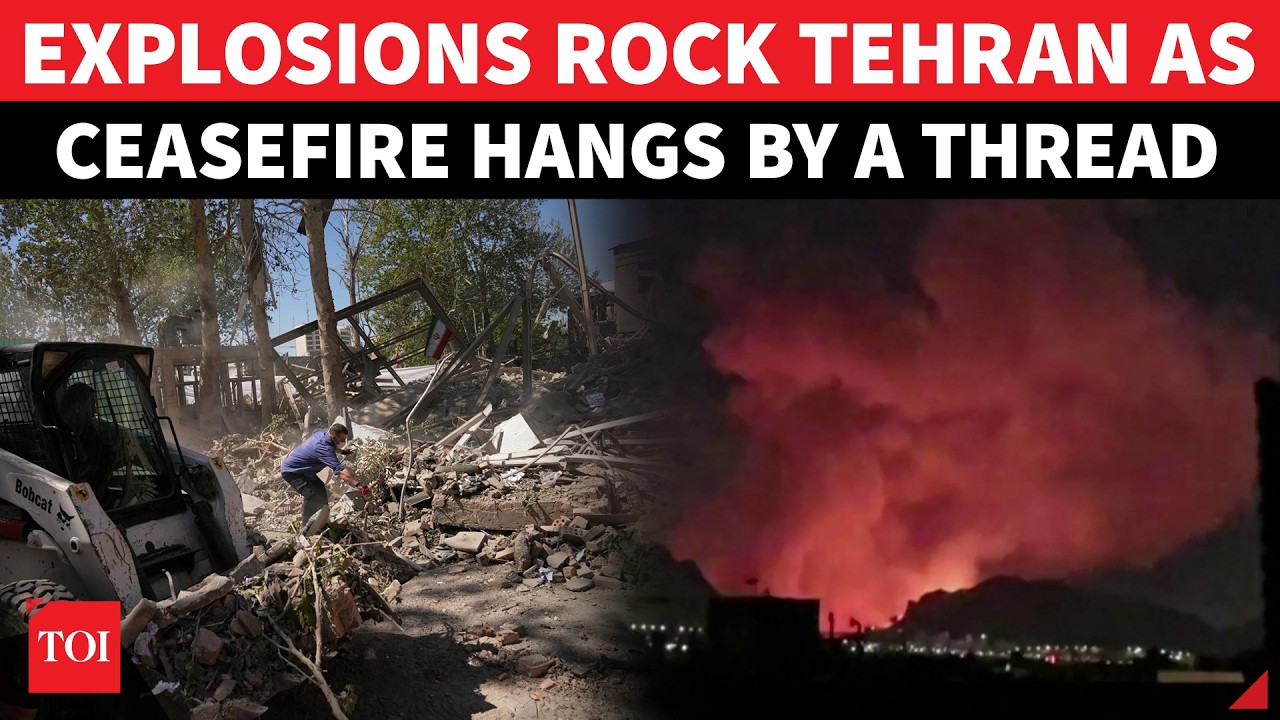 Iran Activates Air Defences As Explosions Rock Tehran Ahead Of Talks With U.S. | WATCH