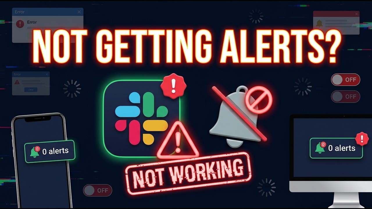 How to Fix Slack Notifications Not Working
