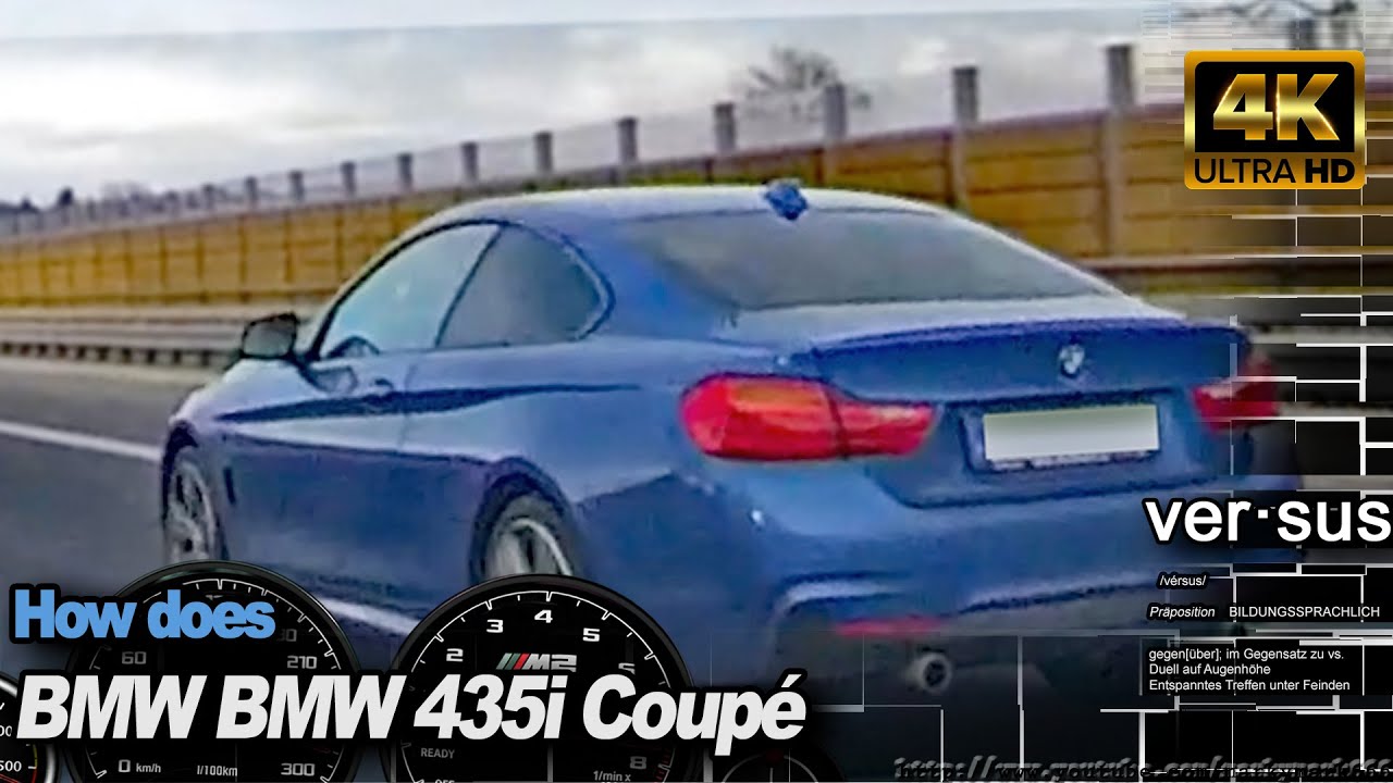 BMW M2 Competition vs BMW 435i Coup&eacute; +110-240 Insta360 DriveAnalyser RaceRender [4k]