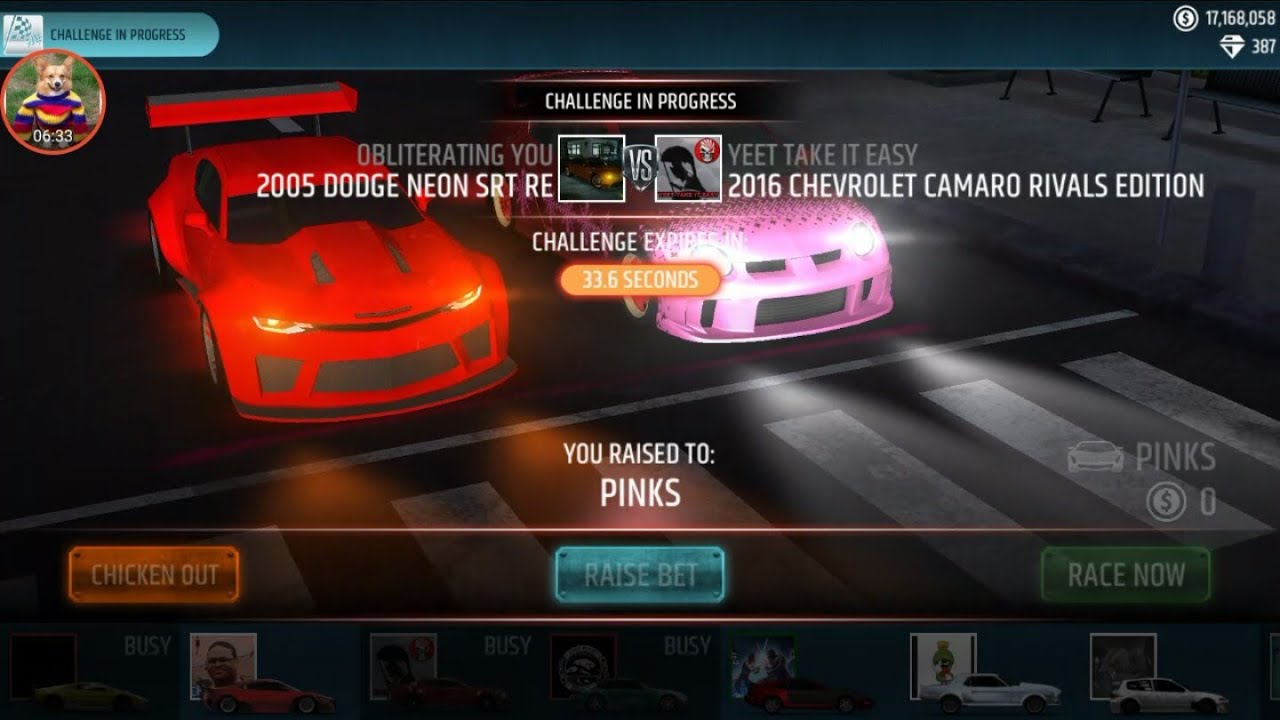 HAPPY NEW YEAR!! (RACING RIVALS PINKS)