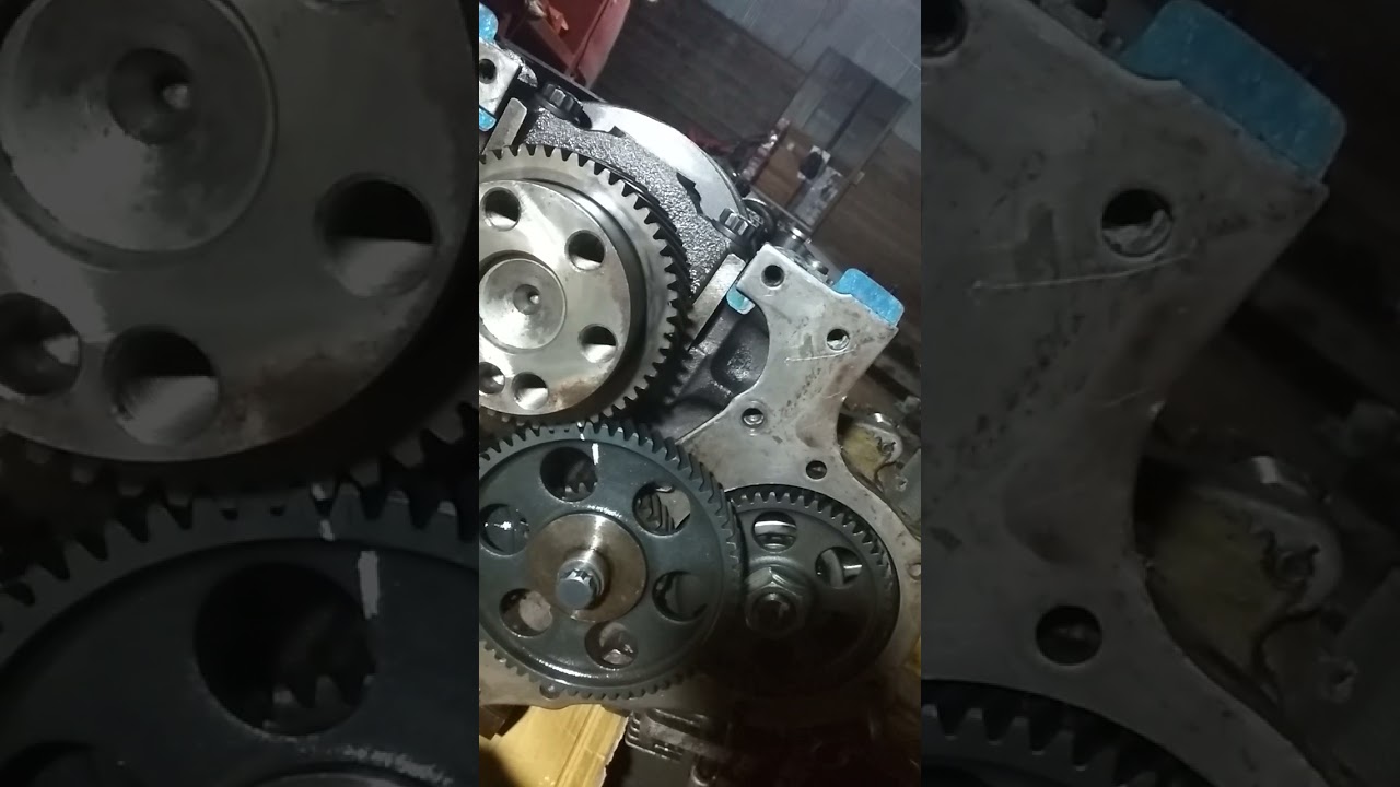 Cara Pasang Gigik timing  Midsubishi Fuso 6D16