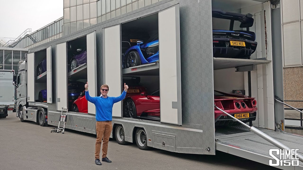 6 of My Cars in 1 Big Truck!