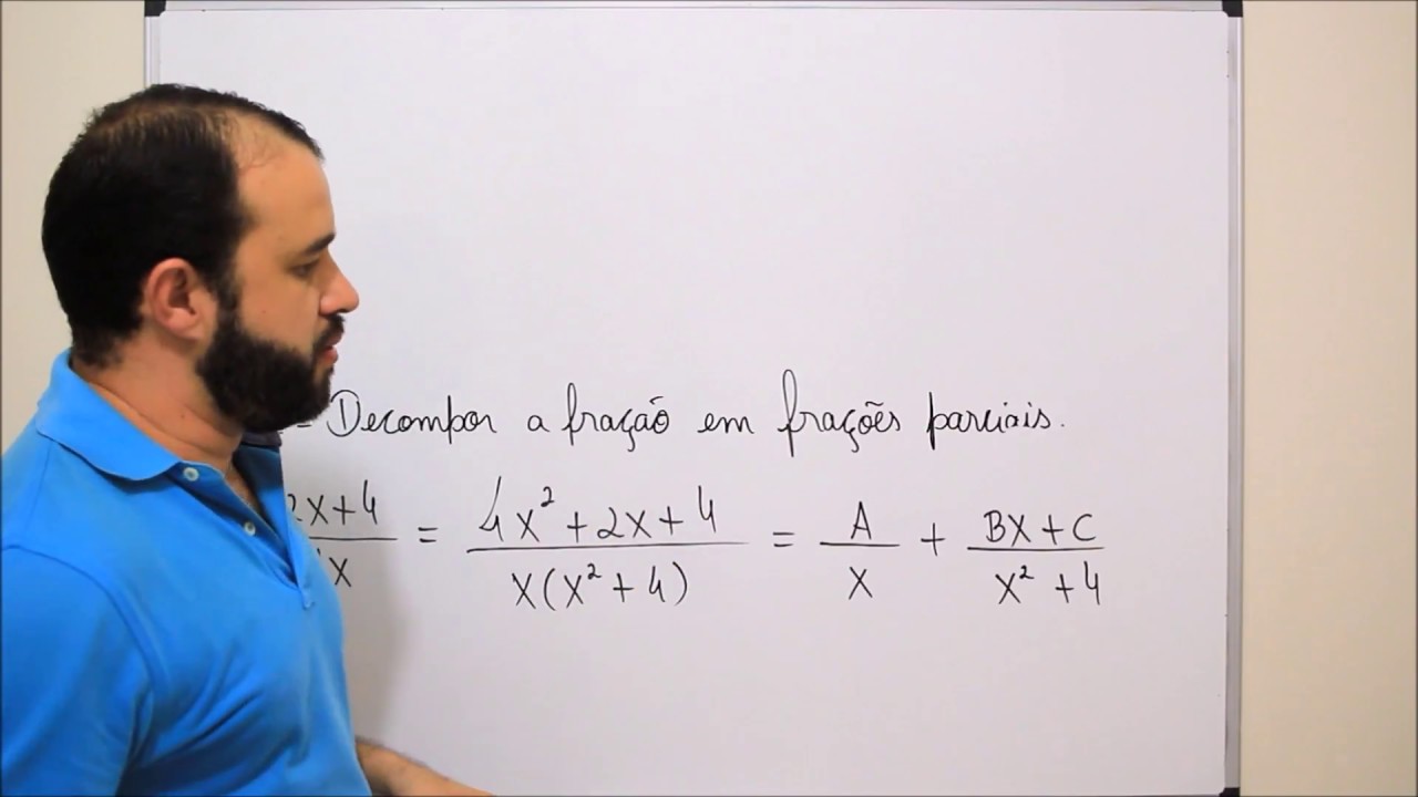 Métodos de Integração Frações Parciais - Parte 1