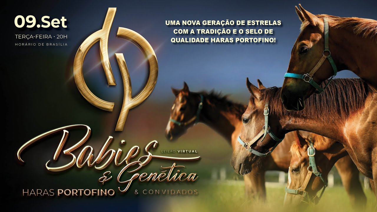 LEILÃO VIRTUAL BABIES & GENÉTICA HARAS PORTOFINO & CONVIDADOS