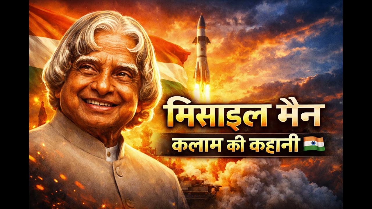 Sapno Ka Udaan – Kalam Ki Kahani 🚀 | Inspirational Song on Dr APJ Abdul Kalam | Missile Man of India
