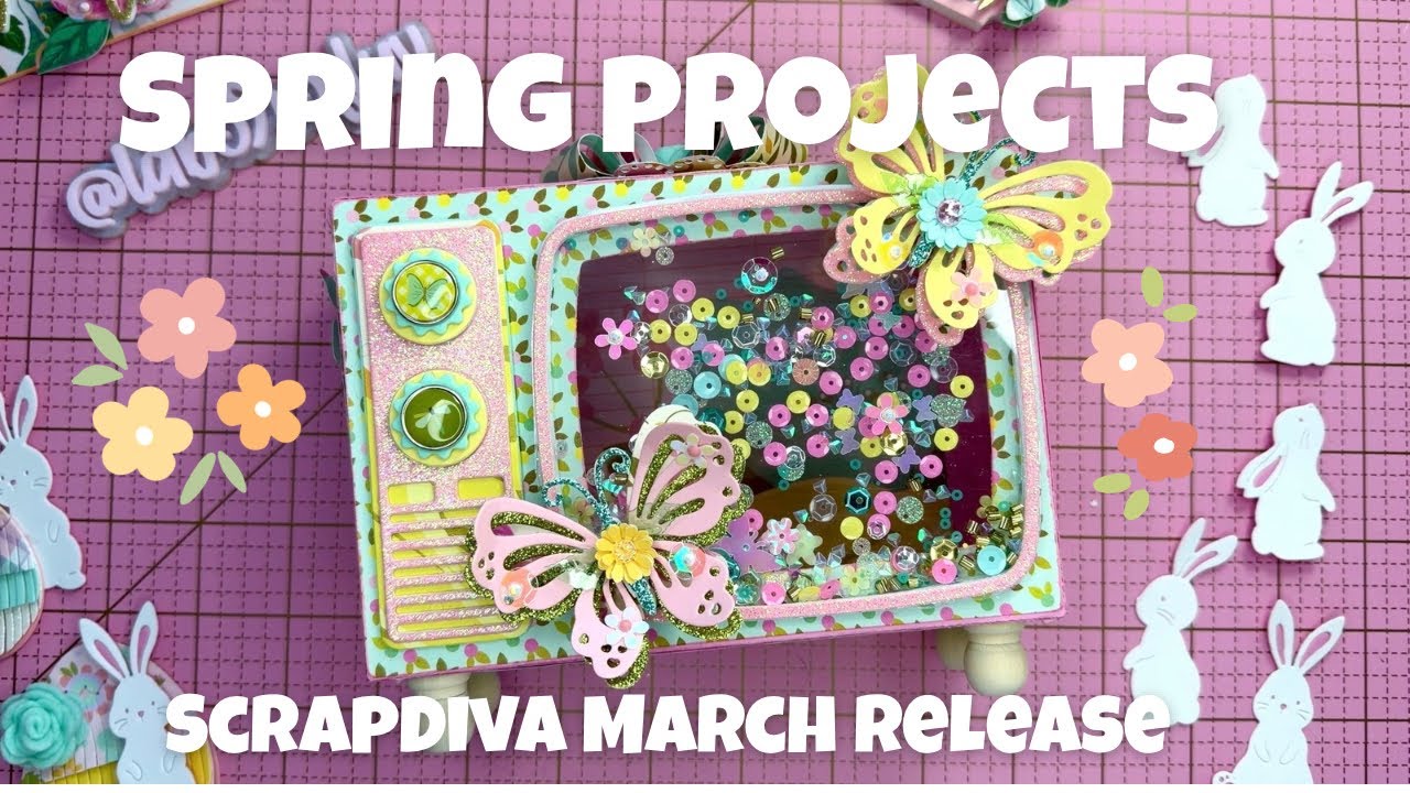 ВЕСЕННИЕ ПРОЕКТЫ SCRAPDIVA DESIGNS #scrapdivadesigns