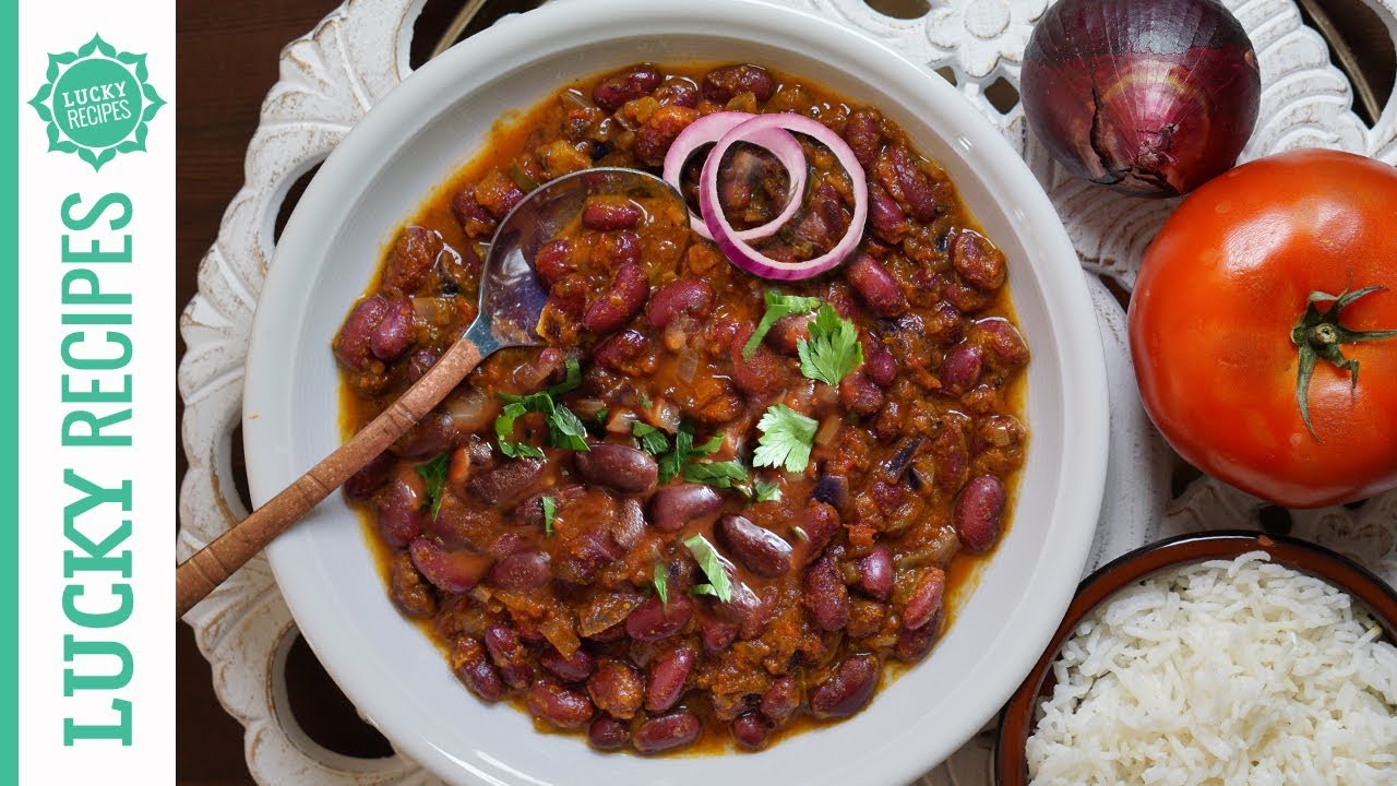 Chili sin Carne auf Indisch - Rajma | Ihr werdet diese würzigen Kidneybohnen lieben 😍