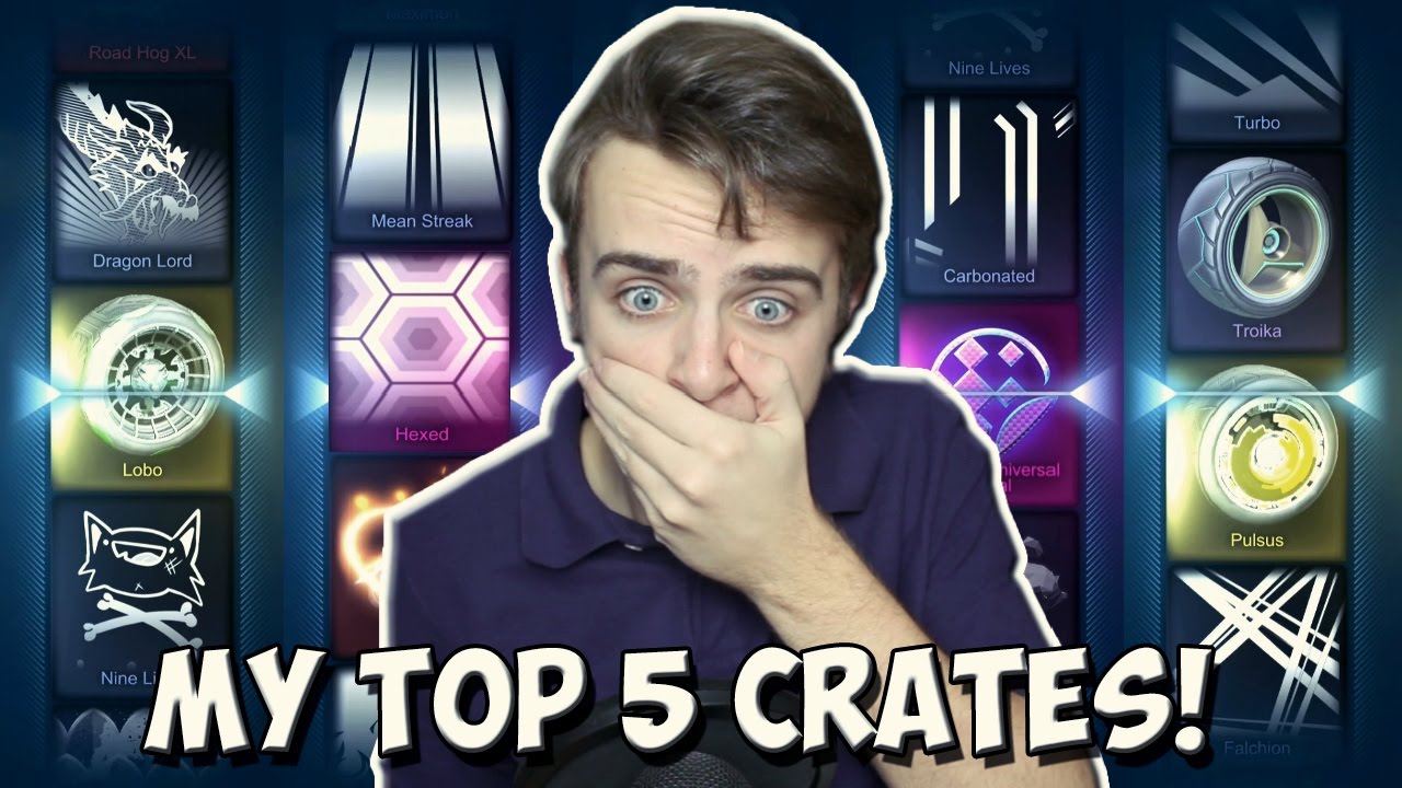 TOP 5 BEST ROCKET LEAGUE CRATE OPENINGS [DECEMBER] | PAINTED EXOTICS AND MYSTERY UNIVERSAL DECALS