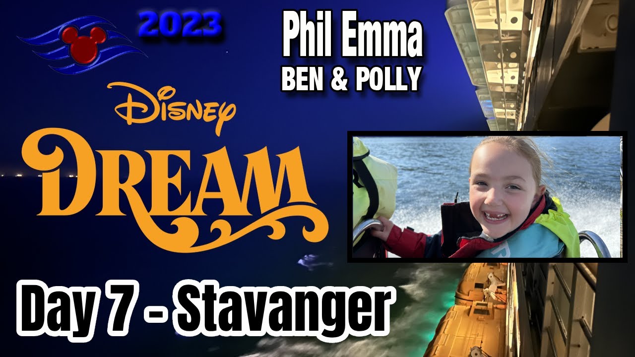 Disney Dream Cruise 2023 - Day 7 - Stavanger
