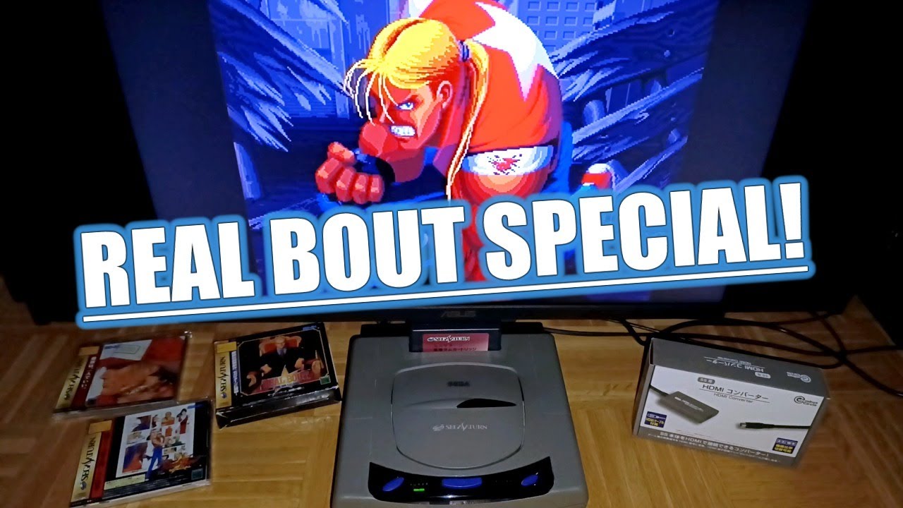 Ich spiele: REAL BOUT SPECIAL Fatal Fury (1997) auf dem SEGA Saturn