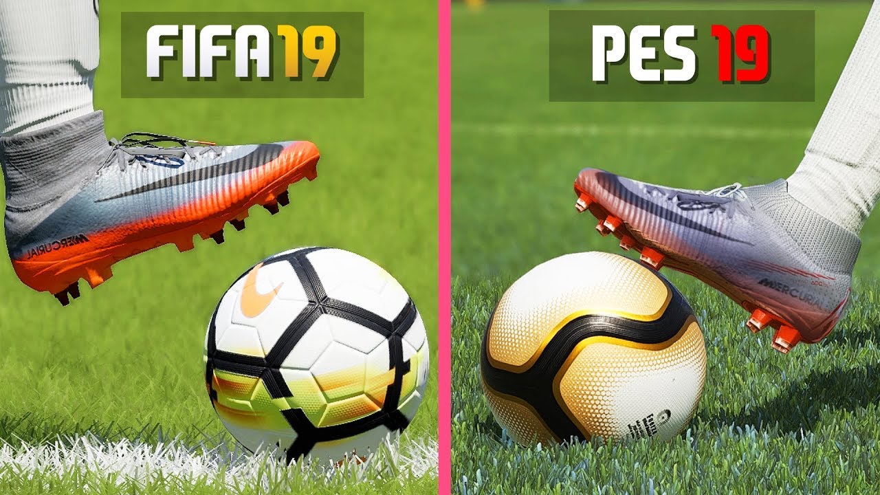 FIFA 19 VS PES 19 GRAPHICS COMPARISON