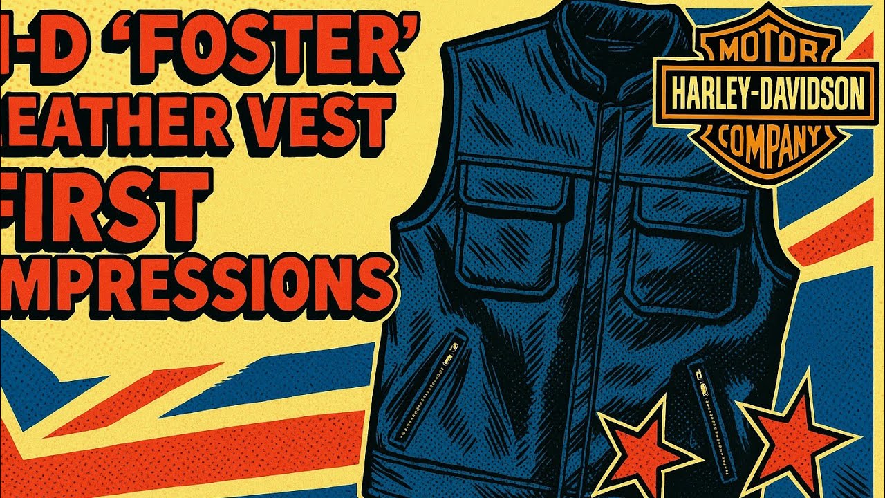 First Impressions - H-D 'Foster' Leather Vest - Review