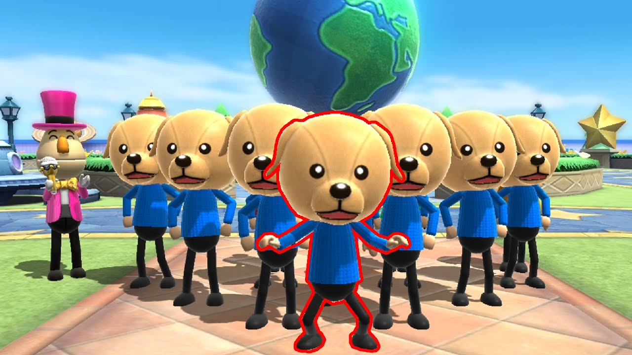Wii Party U - Lost-and-Found Square Compilation (5 Players, Alex, MrBeast, Daisy and Tamashii)