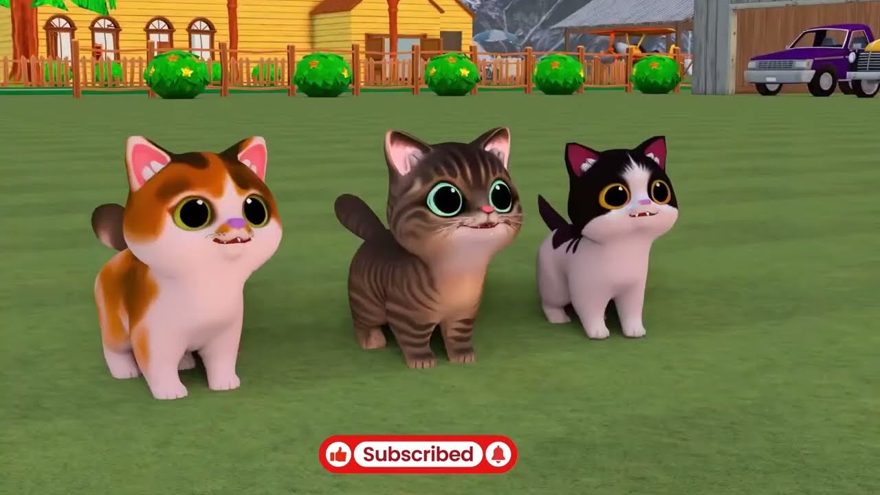 Billi ke Bache | Cat Cartoon | Cat Meowing | Cat | Kittens | Meow Meow | Cat Videos | new cat part14