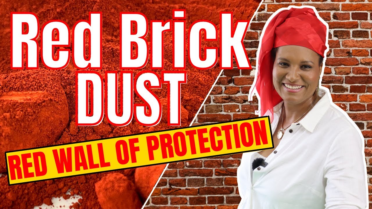 Use RED BRICK Dust Powder for PROTECTION. Hoodoo Style | Yeyeo Botanica