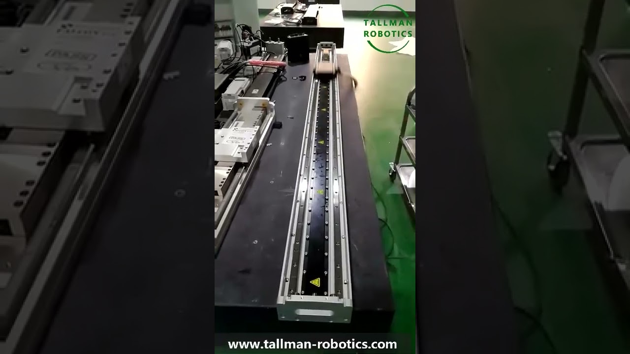 Linear Motor by 2.5 meters long is being Tested.