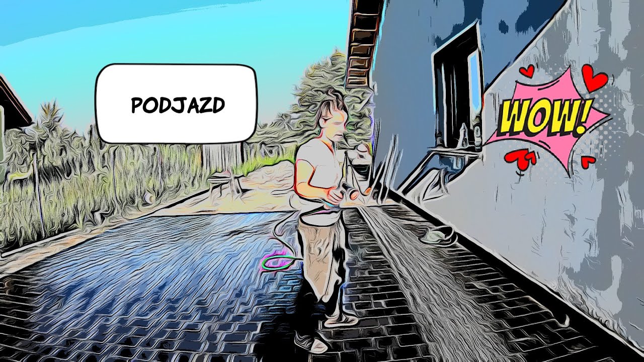 Robimy podjazd w kostce brukowej Arkadia grafit
