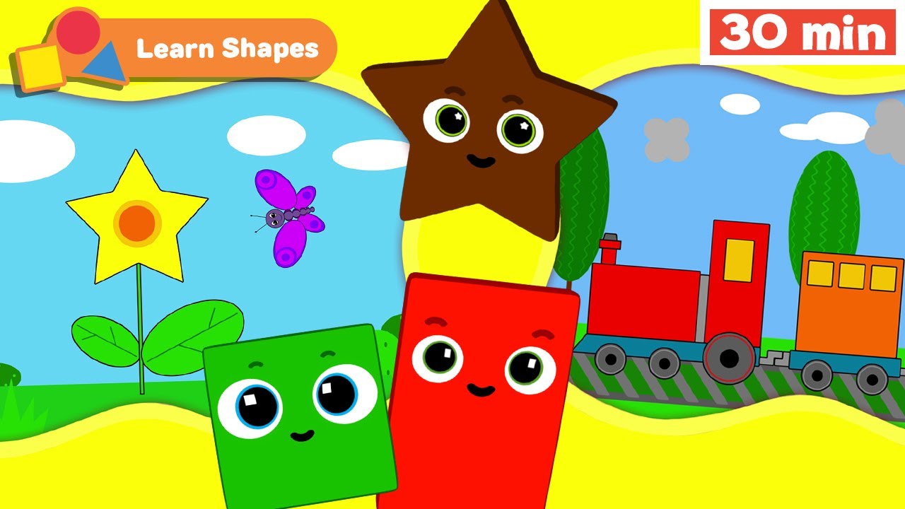 Shapes School | Educational videos for Babies | Learn Shapes for kids | Rectangle | First University