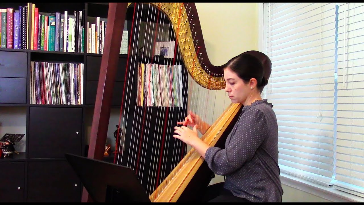 Short Pieces from the Masters arr. by Marcel Grandjany, Inspirational Videos for Young Harpists #59
