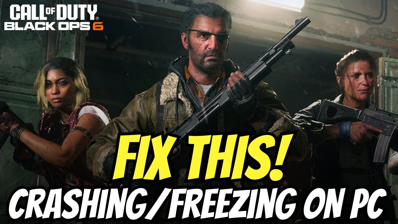 Fix Black Ops 6 Crashing/Freezing/Crashing on Startup On PC