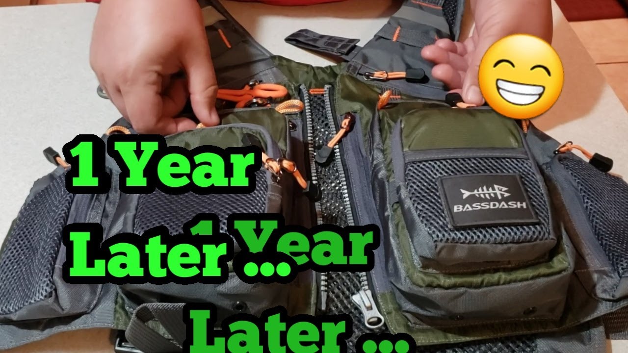BassDash Fly Fishing Vest ( Review ) | 1 year In Use