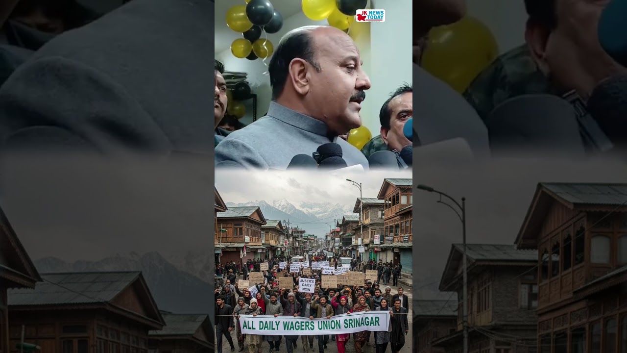 Dy. CM says no money to regularise daily wagers with J&K as UT | JK News Today
