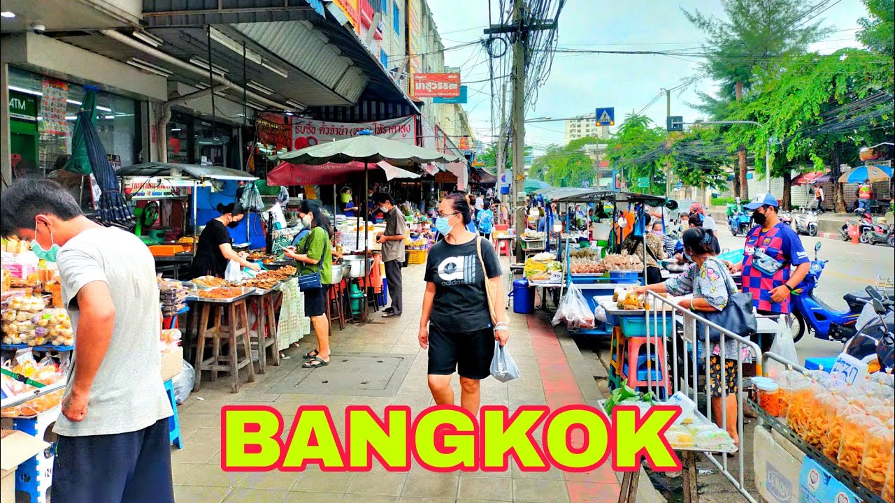 🇹🇭Huai Khwang Market, Huai Khwang District, Bangkok, Thailand
