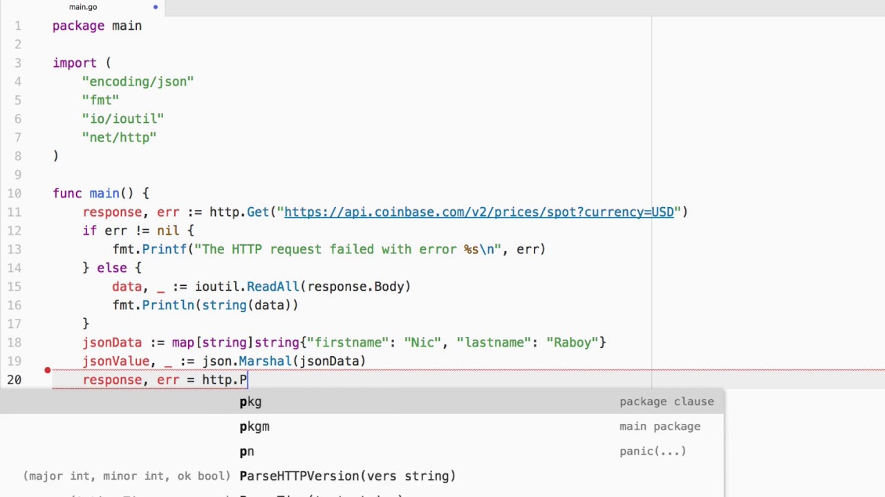 Consume RESTful API Endpoints Within A Golang Application