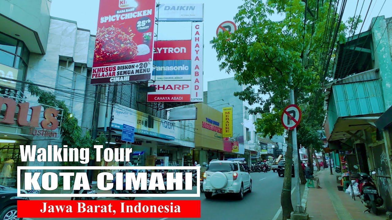 Cimahi City, West Java, Indonesia | Daily life in Cimahi City | Walking Tour With Caption