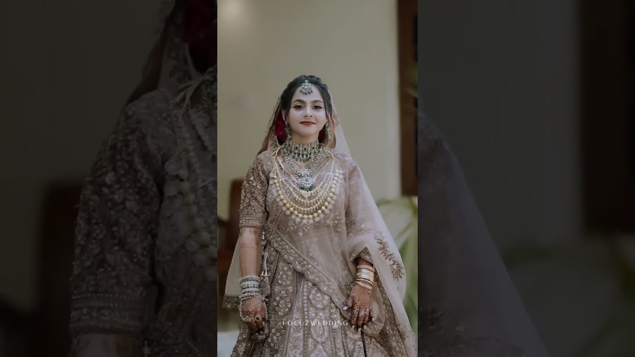 bride wedding reels#kerala Muslim wedding highlight#groom #photography#reels,
