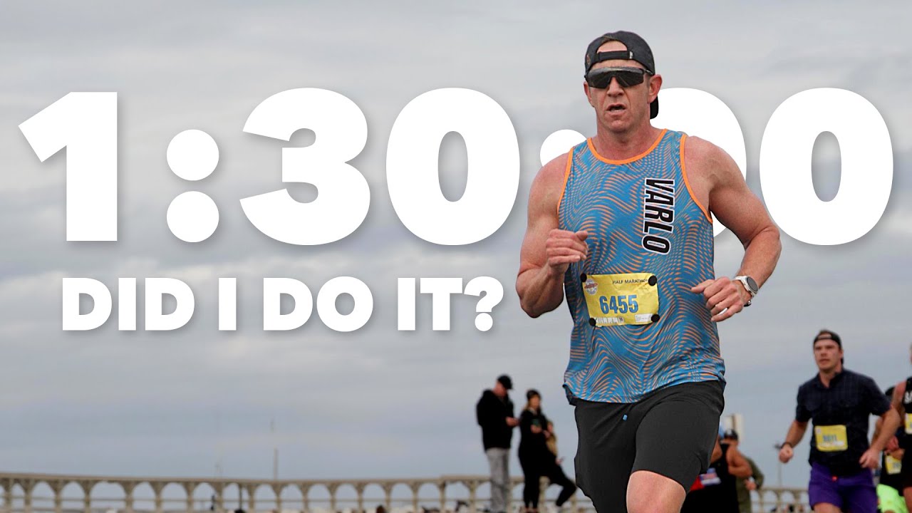 Пробежал ли я полумарафон за 1:30? — НОВЫЙ ЛУЧШИЙ РЕЗУЛЬТАТ — Surf City Half Marathon