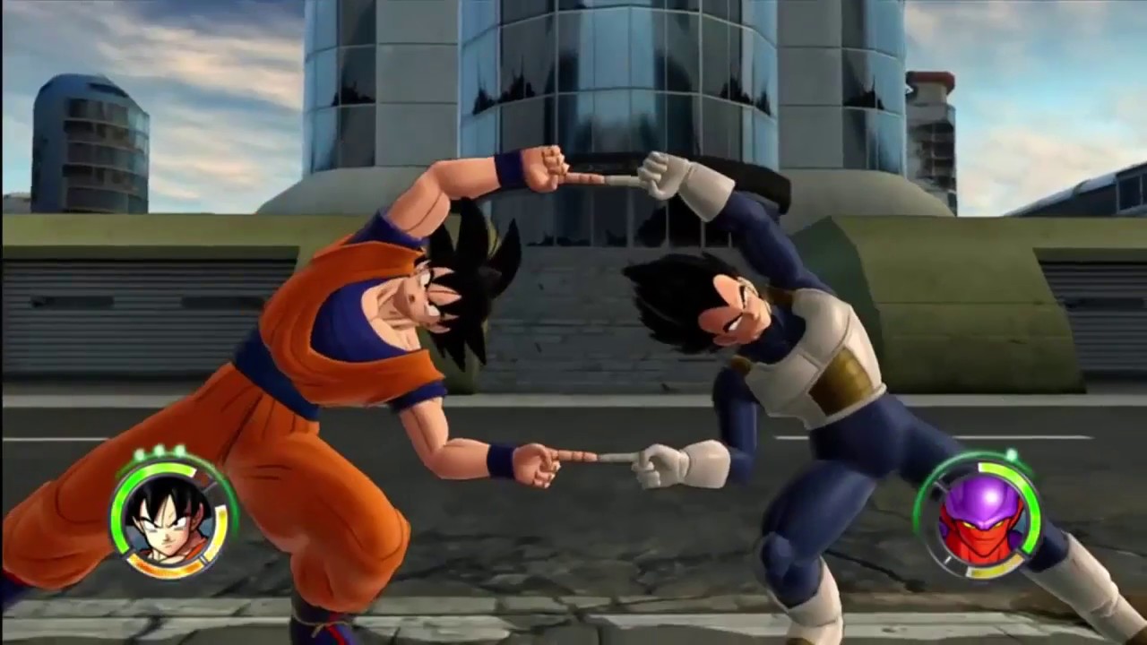 Dragonball Z Raging Blast 2 - Goku & Vegeta VS Movie Villains - GokuGame