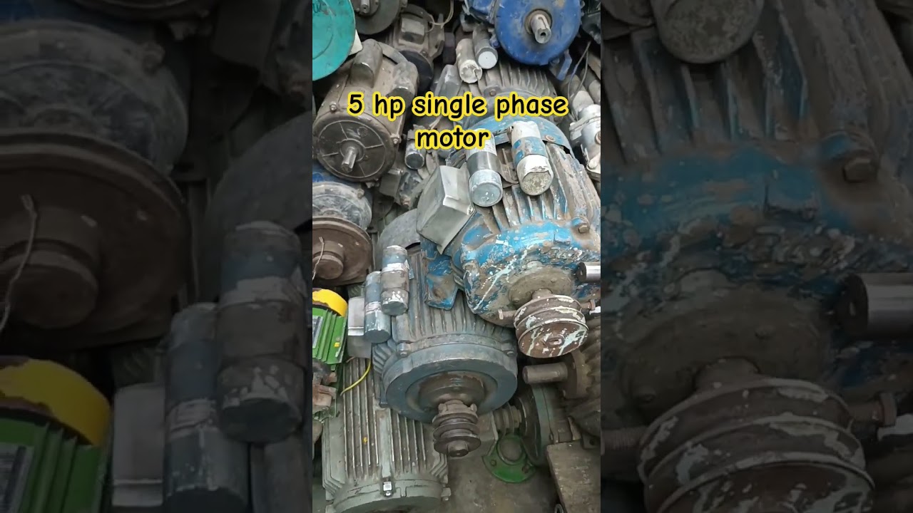 5 hp single phase motor