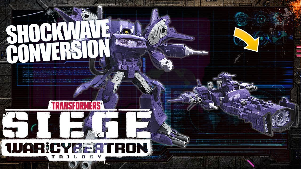 How to Convert Leader Class Shockwave | Transformers War for Cybertron Siege | Transformers Official
