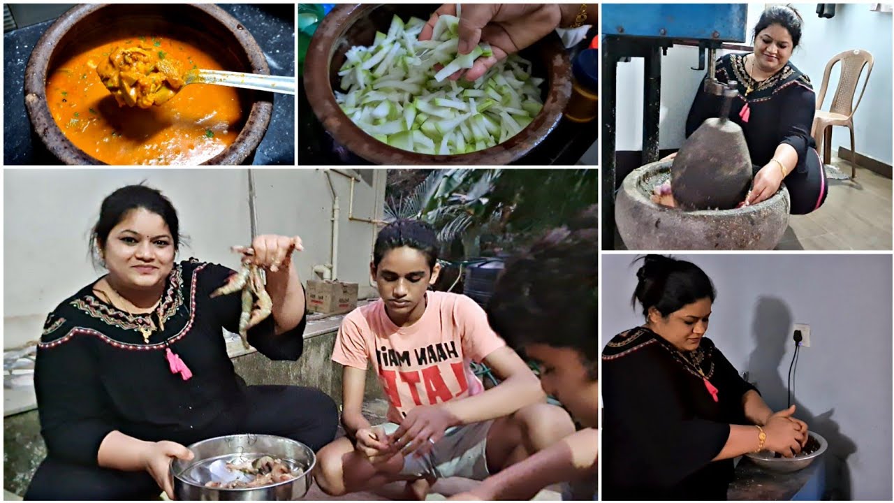ಹಳ್ಳಿಯಲ್ಲಿ ಸೋರೆಕಾಯಿ ಸಿಗಡಿ ಸಾಂಬಾರ್ 😋|ಸೂಪರ್ ರುಚಿ ಮರೆಯಲ್ಲ |Village Prawns & Bottle Gourd Curry 2020