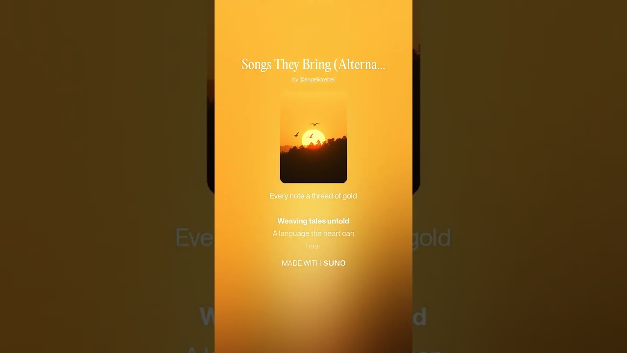 Songs They Bring Alternate Version