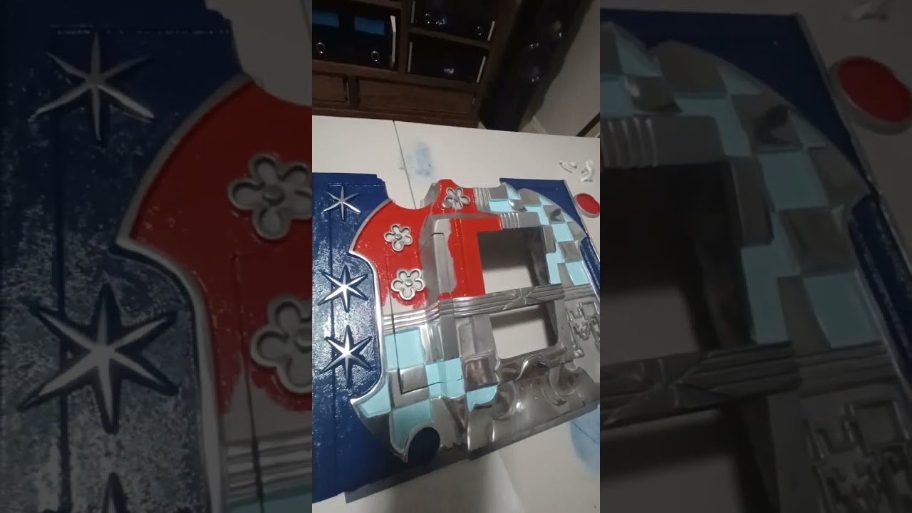 painting a slot machine