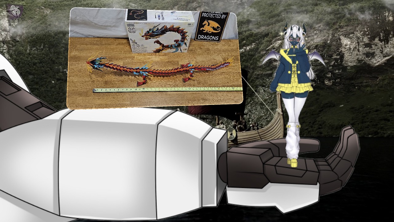 [Model Kit Showcase] Red Dragon King by Shenxing Technologies [#dragonvtuber #plamo #modelkit ]