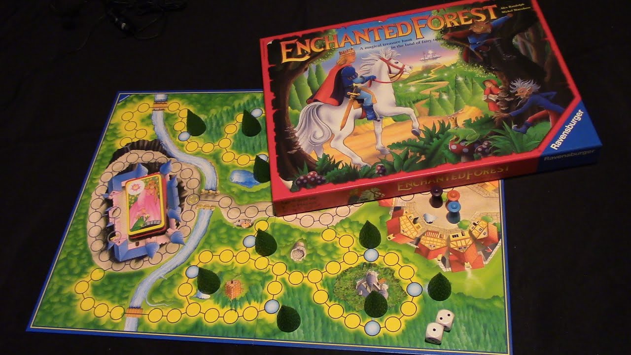 Jeremy Reviews It... - Enchanted Forest Board Game Review - Spiel des Jahres 1982