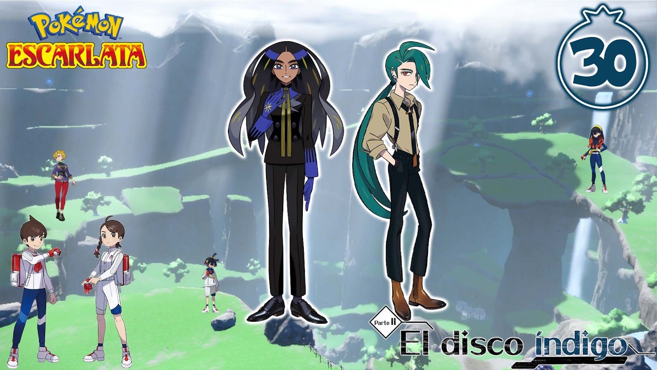 Pokémon Escarlata: El Disco Índigo Cap30: ¡REAPARECE SÁGITA Y CAYENA!, ¡REGRESAMOS A PALDEA!
