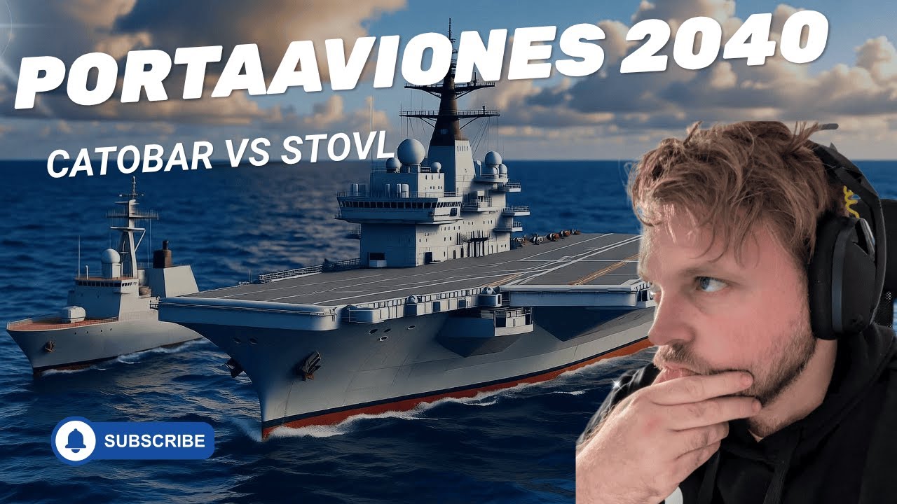 ¡Portaaviones Español 2040: ¿CATOBAR o STOVL? ¡Debate en Redes Revelado!