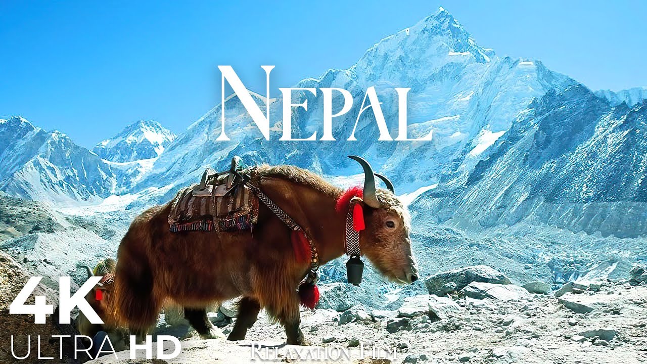 NEPAL 4K &bull; Scenic Relaxation Film with Peaceful Relaxing Music | Nature 4K Ultra HD