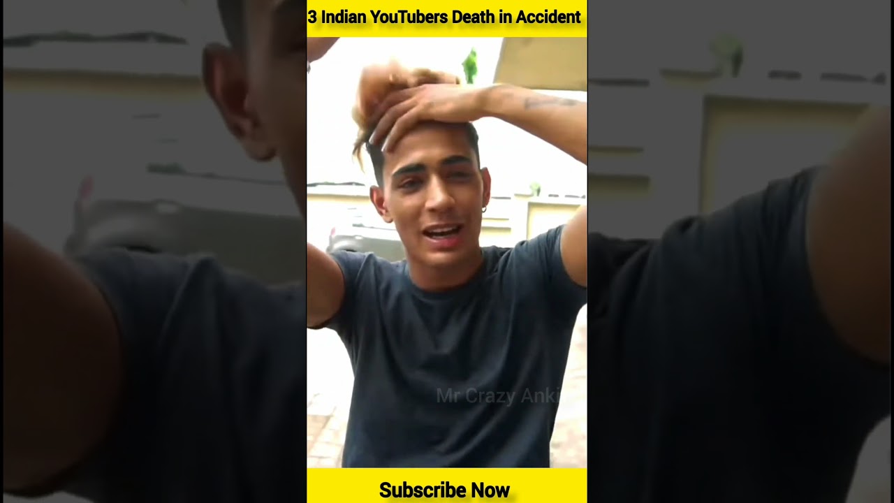 3 Indian YouTubers Death in Accident | #prorider100 #skylord #danishzehen