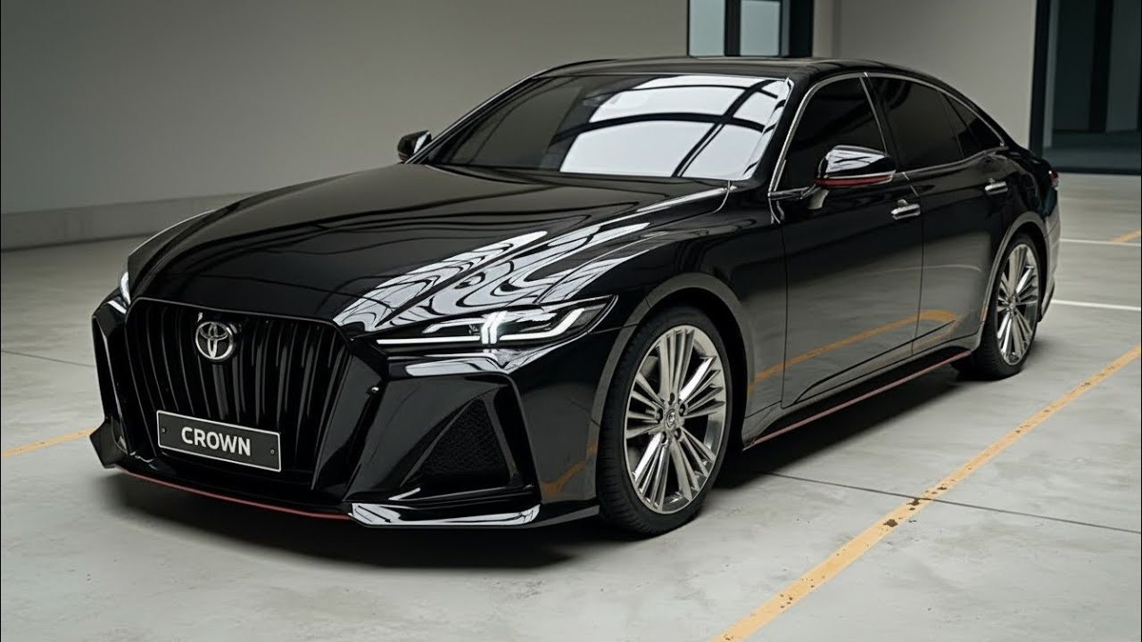 Представлен Toyota Crown 2026 года: роскошный дизайн, гибридная силовая установка и инновации пре...