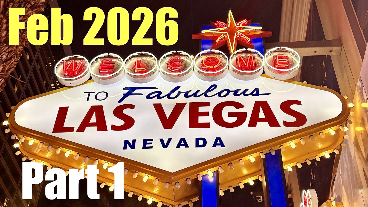 Las Vegas Vlog - Feb 2026 - Part 1 - Winning start on the slots!
